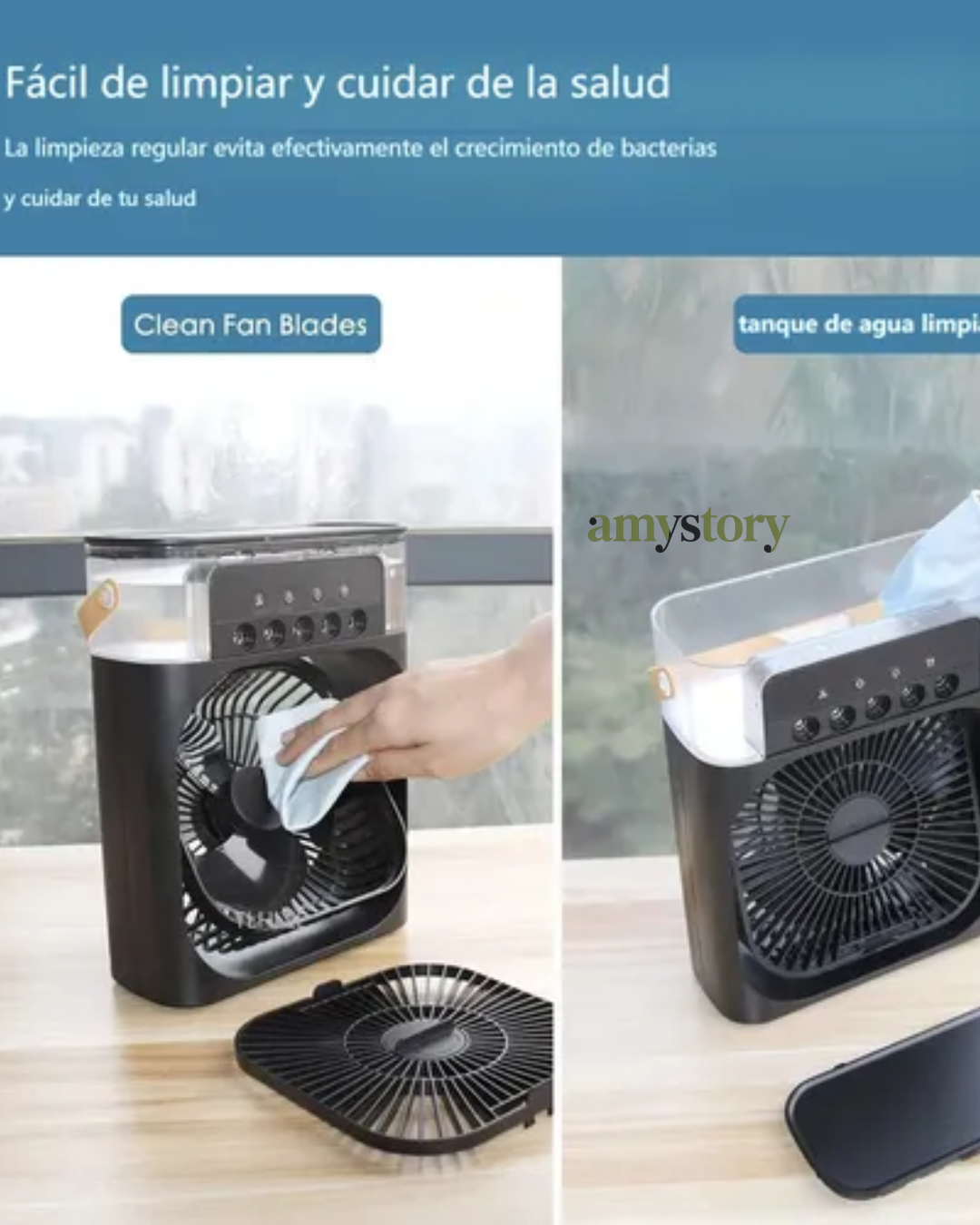 Ventilador Aire Acondicionado Portatil