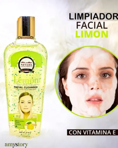 Jabón limpiador Facial de Limón - Nevada